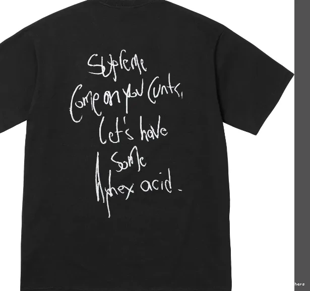 Bikini Tee L and White 25SS XL M Black S Short Singer Twin Aphex Character Sleeve Album 0901